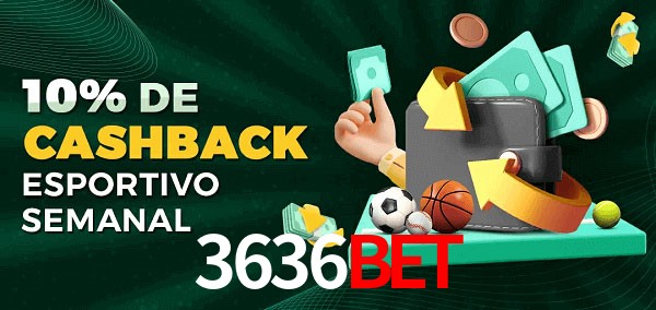 10% de bônus de cashback na 3636bet